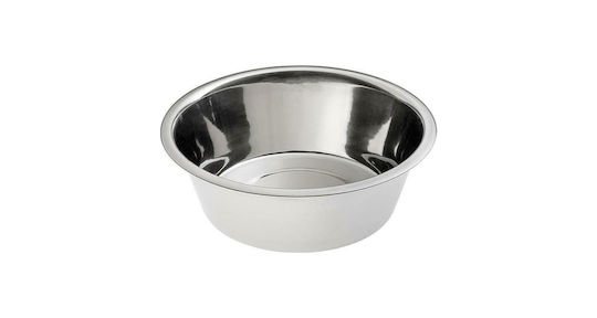 Happypet Bol Oțel Inoxidabil Pentru Mâncare Și Apă Pentru Câine Și Pisică 3.9lt 29cm