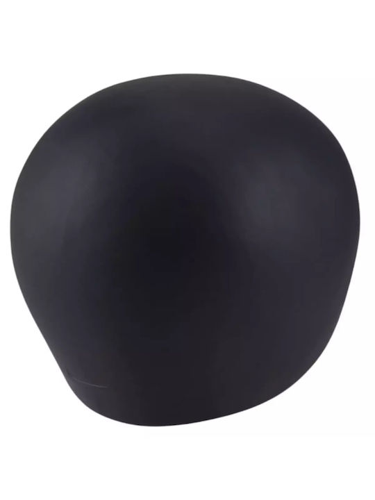 Nike Long Hair Adult Silicone Swimming Cap Black
