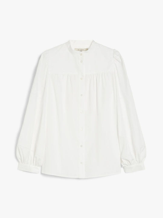 Women's Long Sleeve Shirt White