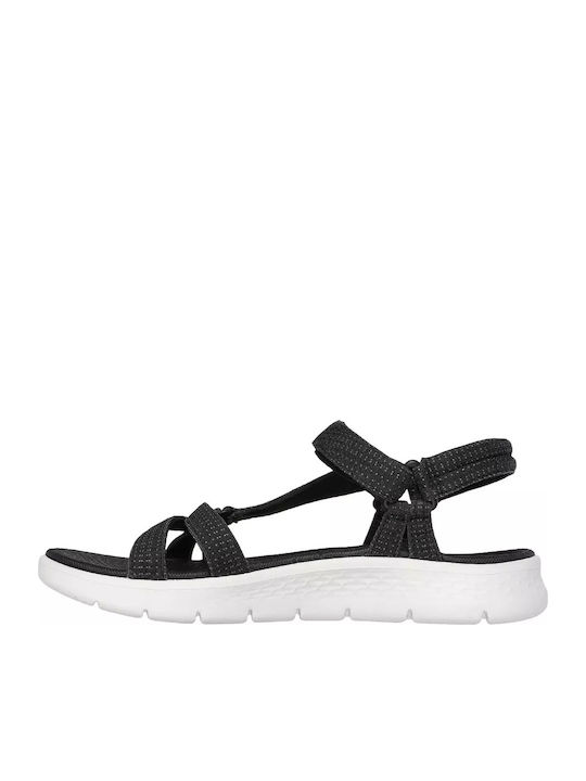Go Walk Flex Sublime Γυναικεία Ανατομικά Σανδάλια Sporty Μαύρα 141451-BKW