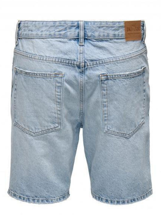 Мъжка Бермуда Light Blue Denim