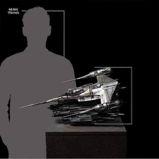 Star Wars Mandalorian N-1 Starfighter Statue Demi Scale 1:20 Fan Shop Merchandise