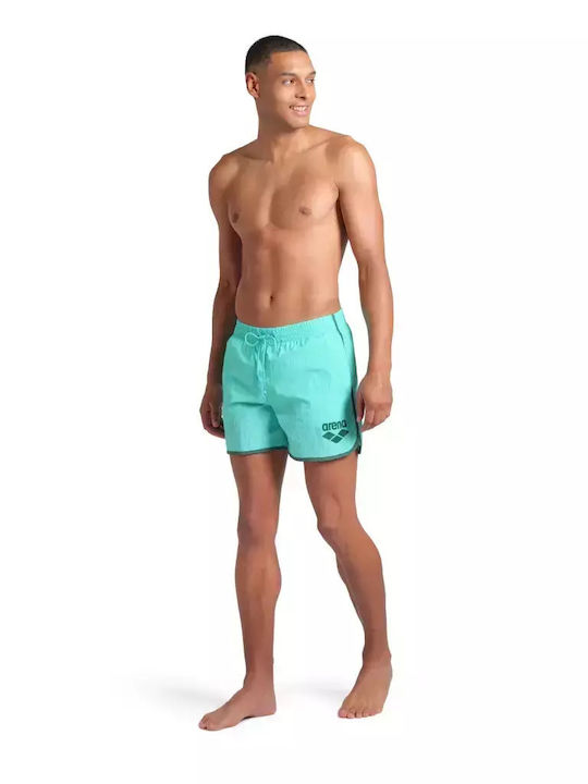Herren Badebekleidung Shorts Hellblau