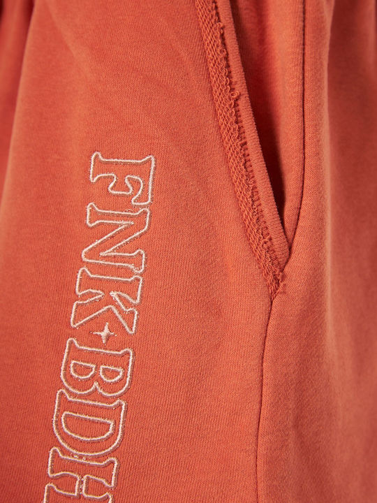 Women's Sporty Shorts Orange