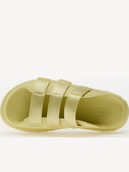 GoldenGlow Slide Women's Sandals Yellow