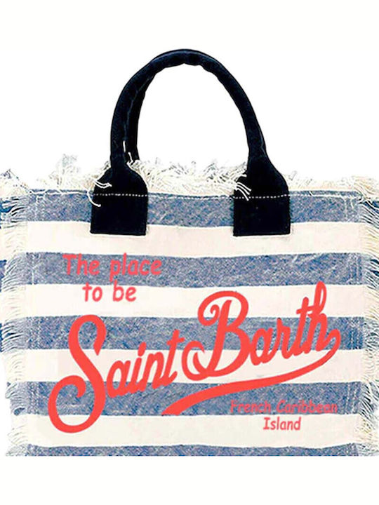 MC2 Vanity Beach Bag Made of Beige Canvas
