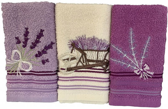 Coton Delux Prosop din 100% Bumbac 30x50cm 3buc