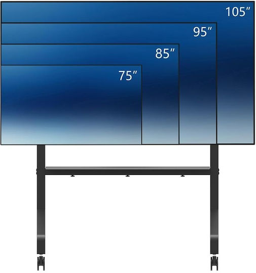 Neomounts FL50-575BL1 TV Mount Floor up to 110" Black