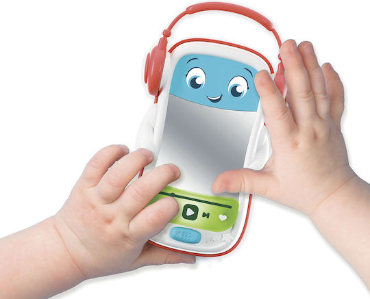 Baby Clementoni Baby Radio Toy (Speaks Greek) with Music and Sounds for 3+ Months (Various Designs) 1pc