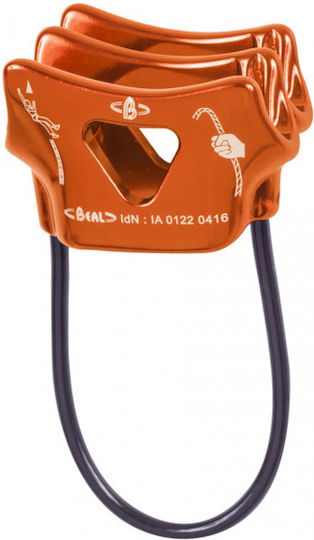 Beal Klettersteigkarabiner Orange