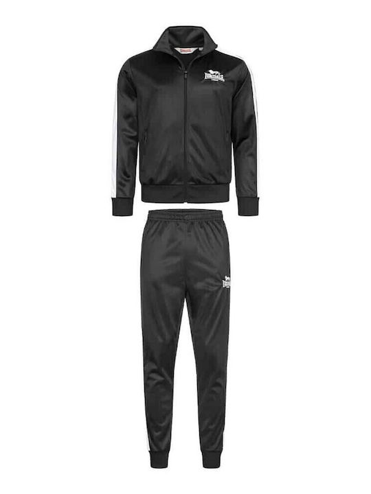 Pember Tracksuit Glossy with Elastic Black