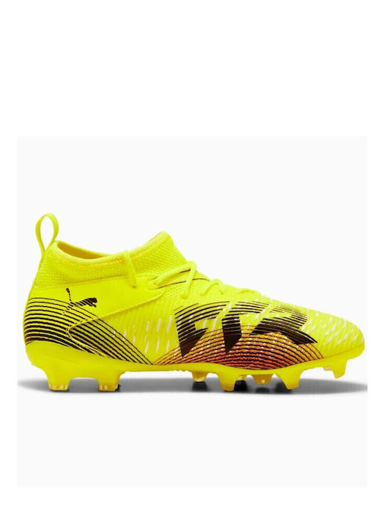 Future 8 Match FG/AG Kids Soccer Cleats Molded Yellow