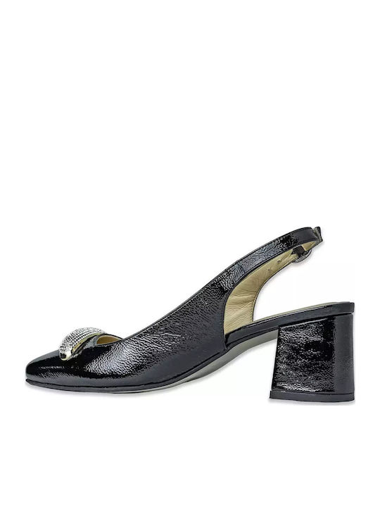 Black Medium Heels
