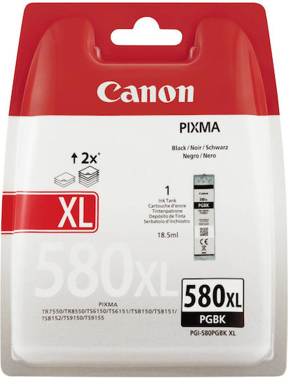 Canon PGI-580XL Γνήσιο Μελάνι Εκτυπωτή InkJet Μαύρο (2024C005)