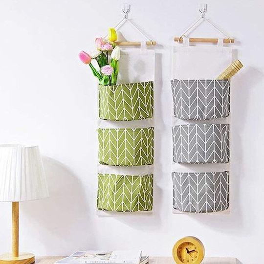 Organizator auto material textil Verde 6427744040484