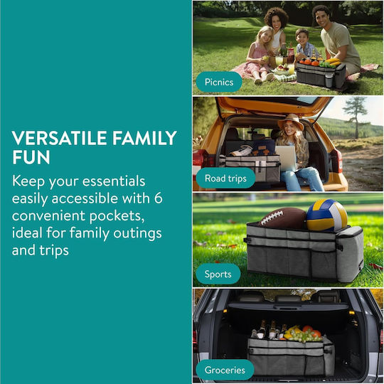 Navaris Car Trunk Space Organizer