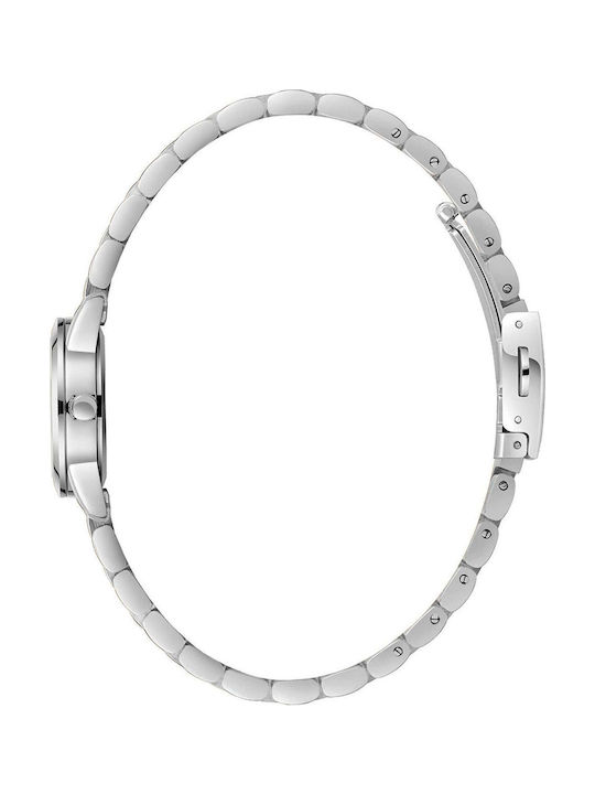 Lee Cooper Women's Watch 23mm Battery with Silver Metal Bracelet
