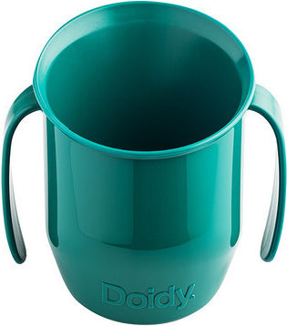 Doidy Παιδικό Ποτηράκι από Πλαστικό Πράσινο 200ml για 6m+