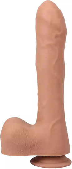 Doc Johnson Uncut Dildo Realistisches Dildo mit Hoden Fleisch