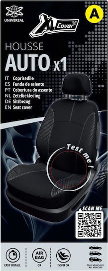 Xl Cover Κάλυμμα Αυτοκινήτου 1τμχ Πολυεστερικό Μαύρο 167000