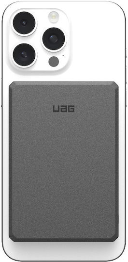 UAG SRGE Slim MagSafe Power Bank 5000mAh 10W с USB-C порт Черен