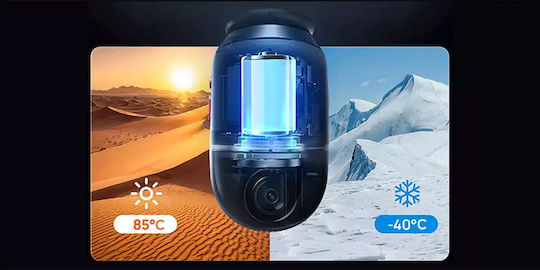 70Mai Omni X800 4K and 128GB Memory Card Car Digital Video Recorder Set 4K Wi-Fi GPS and Rear Camera