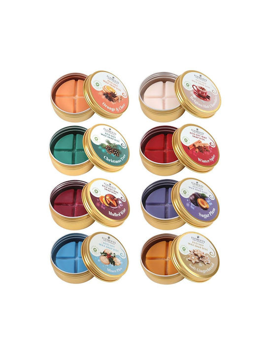 Vegan Αρωματικός Δίσκος Κεριού Σόγιας Wax Melt Mince Pies