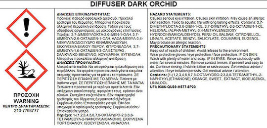 Auto Gs 77326 Raumduftstäbchen Diffuser Themagio Dunkle Orchidee 100ml 1 Stück
