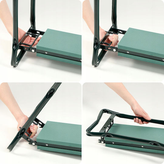 Kadax Folding Garden Kneeler Stool Chair 2 In 1 Bench Garden