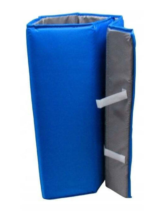 R-Sport Παρκοκρέβατο με Στρώμα Μπλε 125x65cm