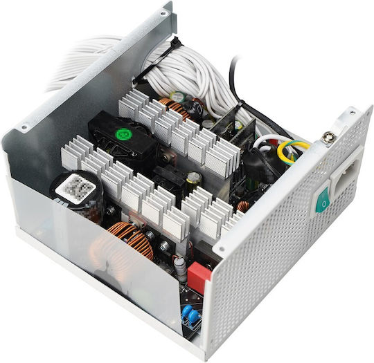 Deepcool PL750D rev. 2.0 750W Λευκό Τροφοδοτικό Υπολογιστή Full Wired 80 Plus Bronze