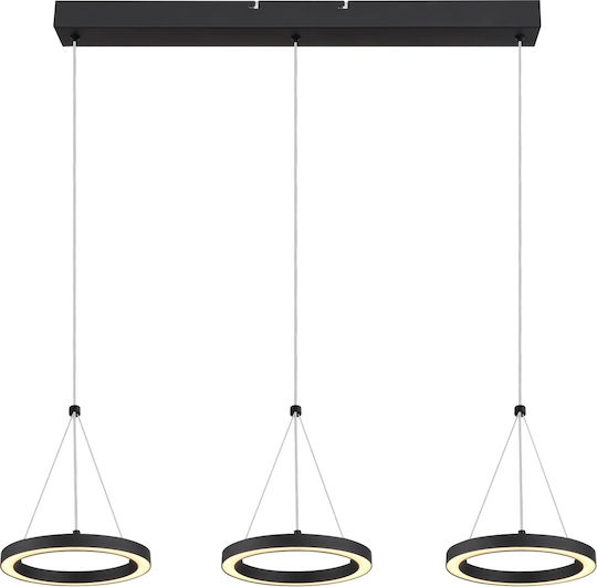 Globo Lighting Висящо Осветително Тяло Черен