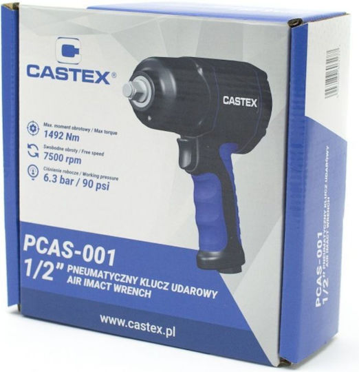 PCAS-001 Cheie Cu Impact Pneumatic 1/2" Cuplu Maxim 163.15kgm