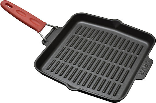 Lava Eco Gt Grill aus Gusseisen mit Antihaftbeschichtung 24cm