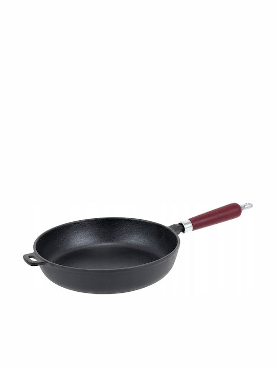 Krisberg Pan Mit Deckel aus Gusseisen 28cm