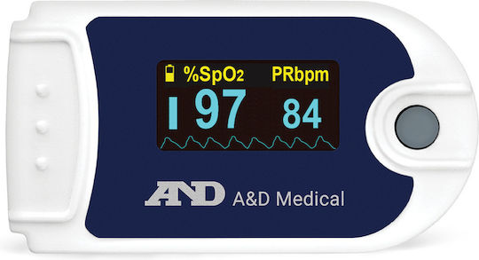 A&D Professionelles Oximeter Fingerspitze Für Kinder Weiß