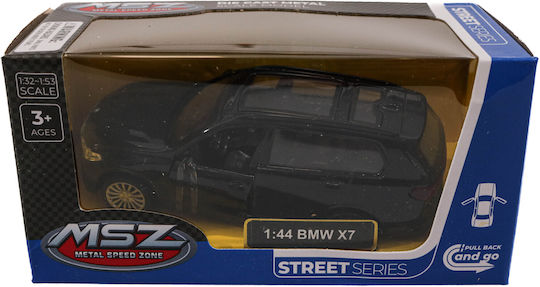 Mașinuță de jucărie BMW X7 MSZ 1:44 Neagră