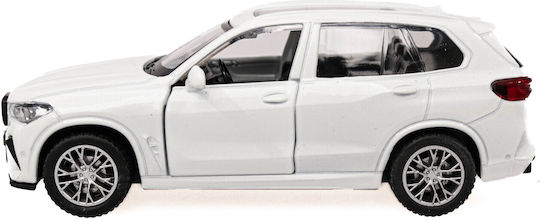 BMW X5M MSZ 1:43 White Toy Car