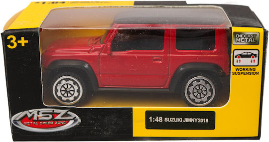 Suzuki Jimny 2018 Msz 1:48 Red Toy Car