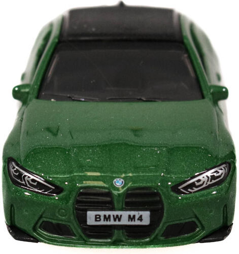 Bmw M4 Msz 1:64 Green Toy Car