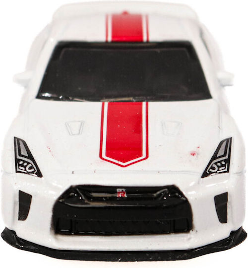 Nissan Gt-r Msz Мащаб 1:64 Бяла Количка Играчка