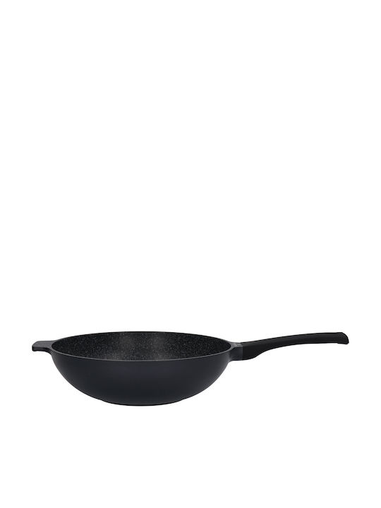 Zwieger Wok από Αλουμίνιο Με Καπάκι με Επίστρωση από Πέτρα 32cm