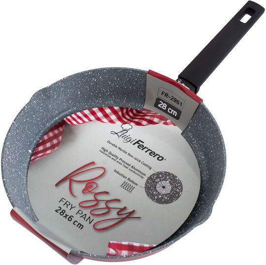 Luigi Ferrero Rossy Tigaie Din Aluminiu Cu Acoperire Din Piatră 28cm