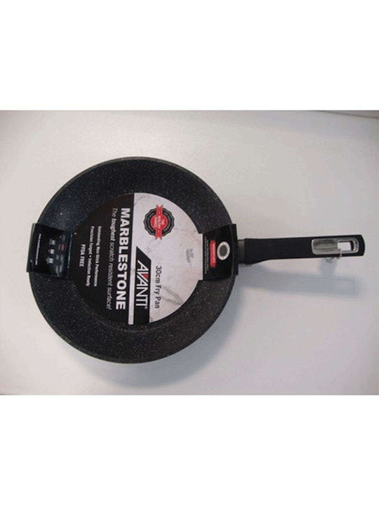 Cook-Shop Marblestone Τηγάνι από Αλουμίνιο με Αντικολλητική Επίστρωση 30cm