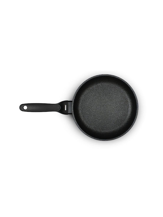 Risoli Blackplus Pan made of Cast Aluminum with Stone Coating Black 20cm