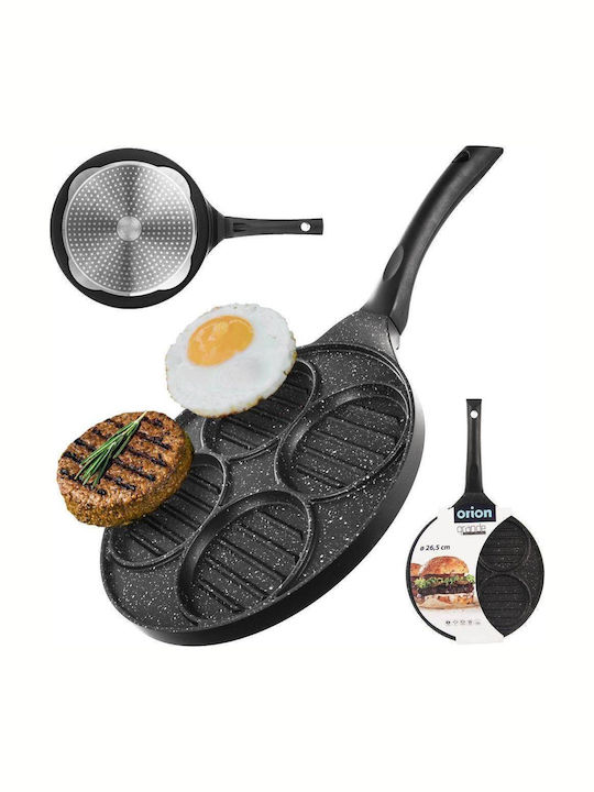 Orion Τηγάνι για Pancakes από Αλουμίνιο με Αντικολλητική Επίστρωση 26.5cm