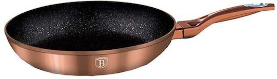 Berlinger Haus Metallic Line Τηγάνι από Αλουμίνιο με Επίστρωση από Πέτρα Rose Gold Collection 20cm