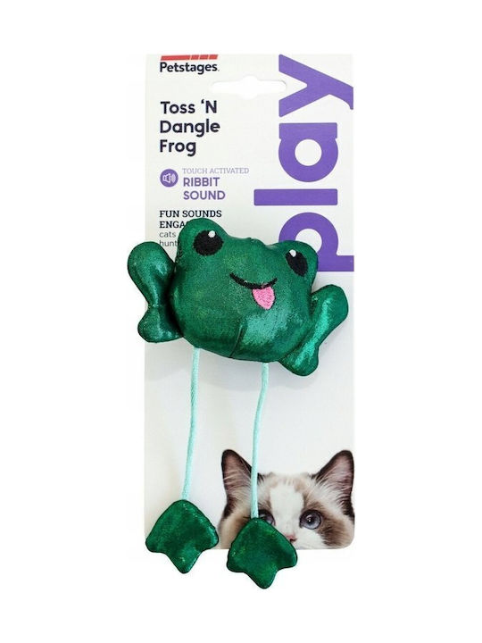 Jucărie pentru pisici Petstages Atlantic Frog Ps70378