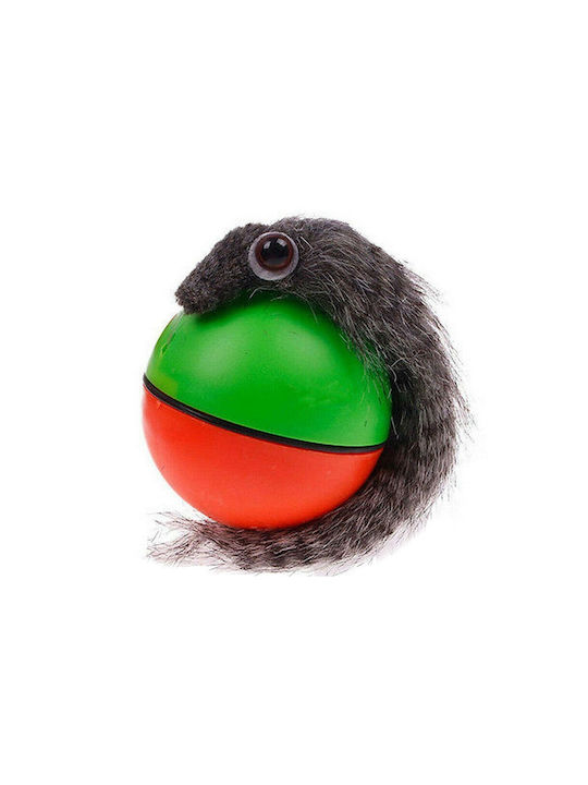 Elektrisches Katzenspielzeug Frettchenschwanzball Durchmesser 8cm Wasserdicht Langlebig