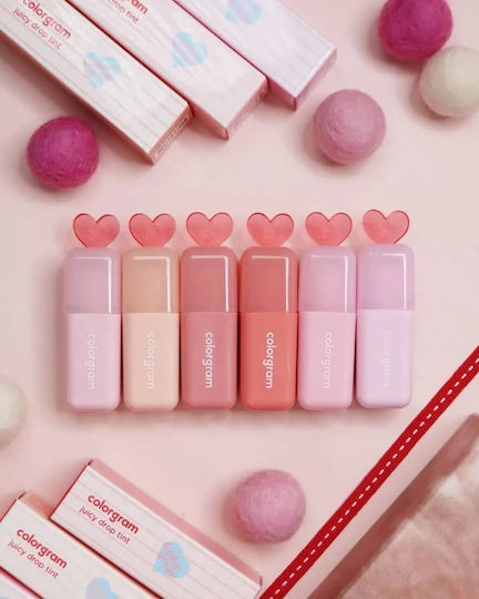 Lip Gloss Colourgram Juicy Drop Tint 3.5g 02